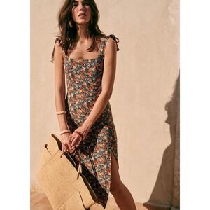 Sézane Dorotha Floral Dress Sz 34